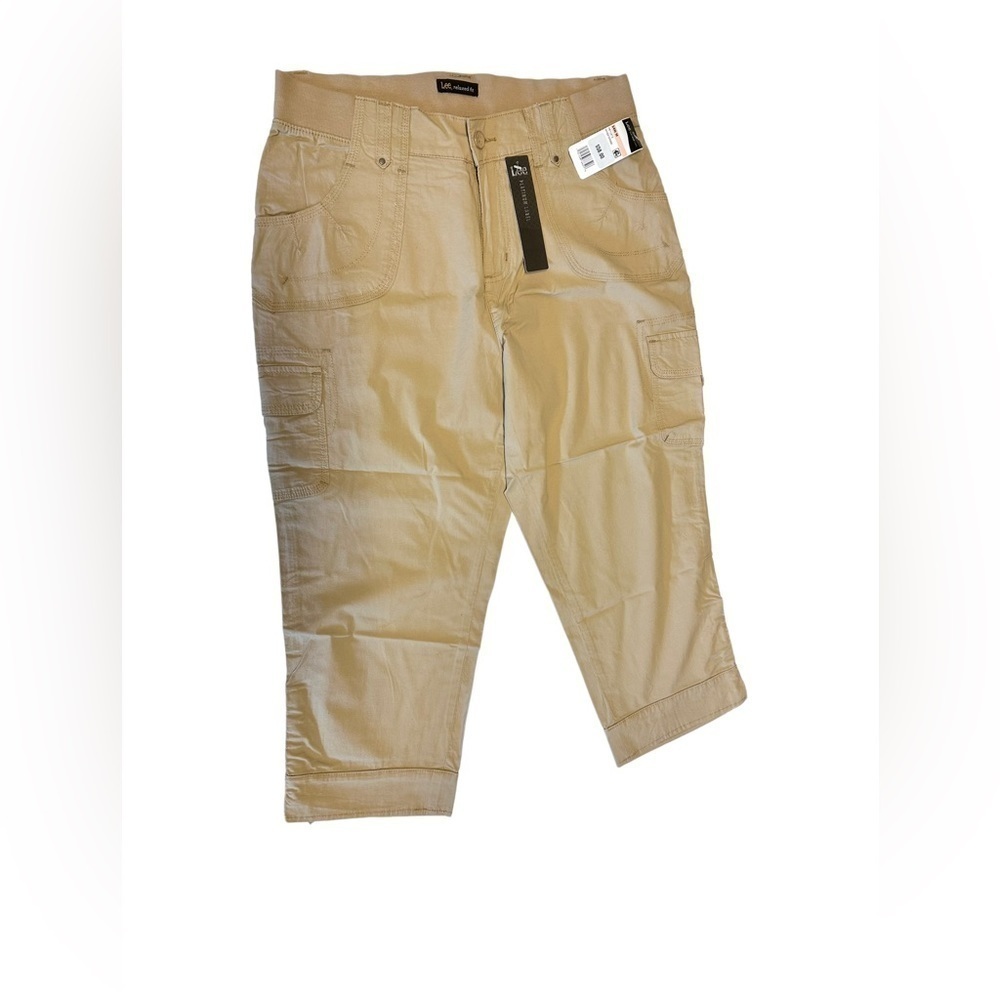 LEE Premium Label, relaxed fit Carpis, 14W M, tan 34-23, NWT